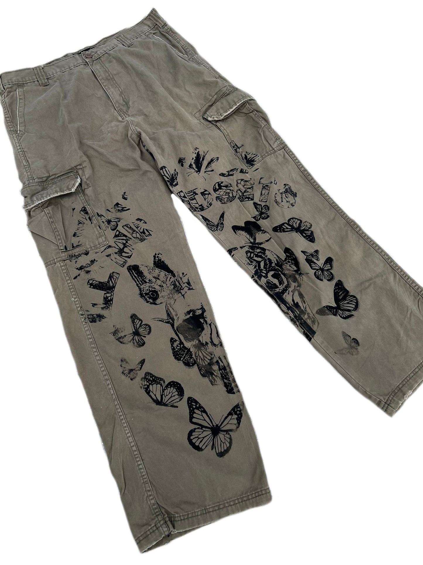 Split Leg Butterflies Print 11