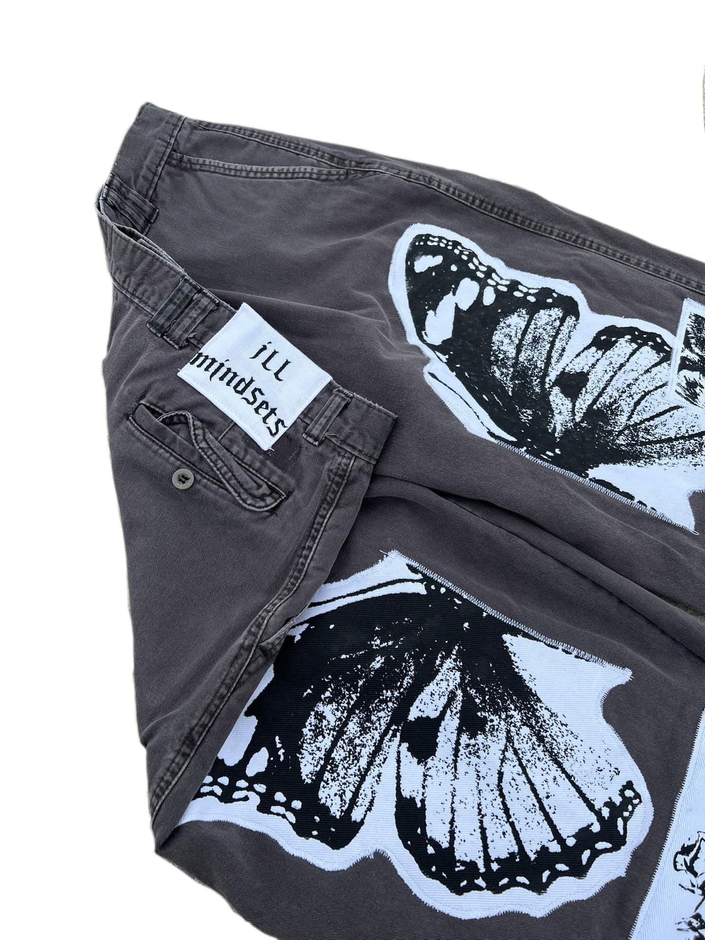 Split Leg Wings Patchwork 14