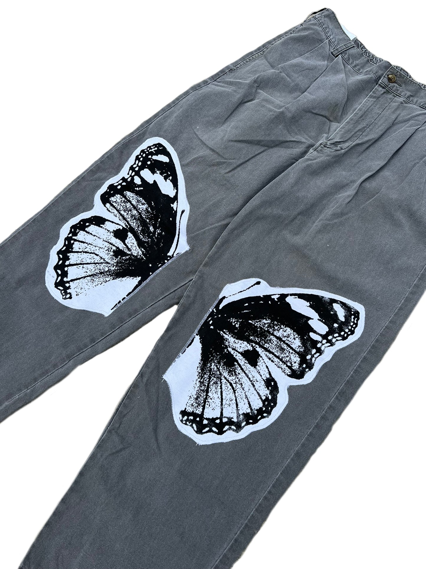 Split Leg Wings Patchwork 1