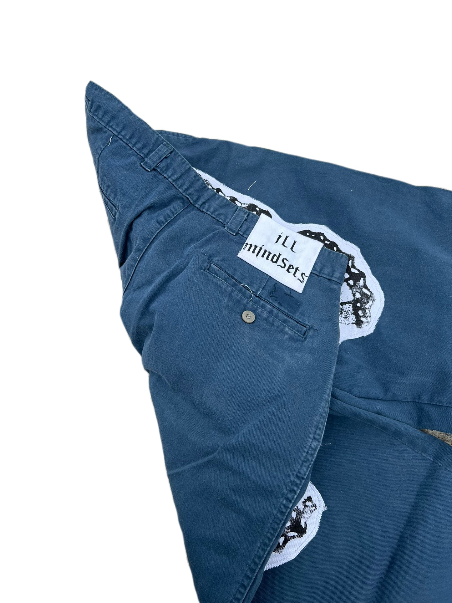 Split Leg Wings Patchwork 2