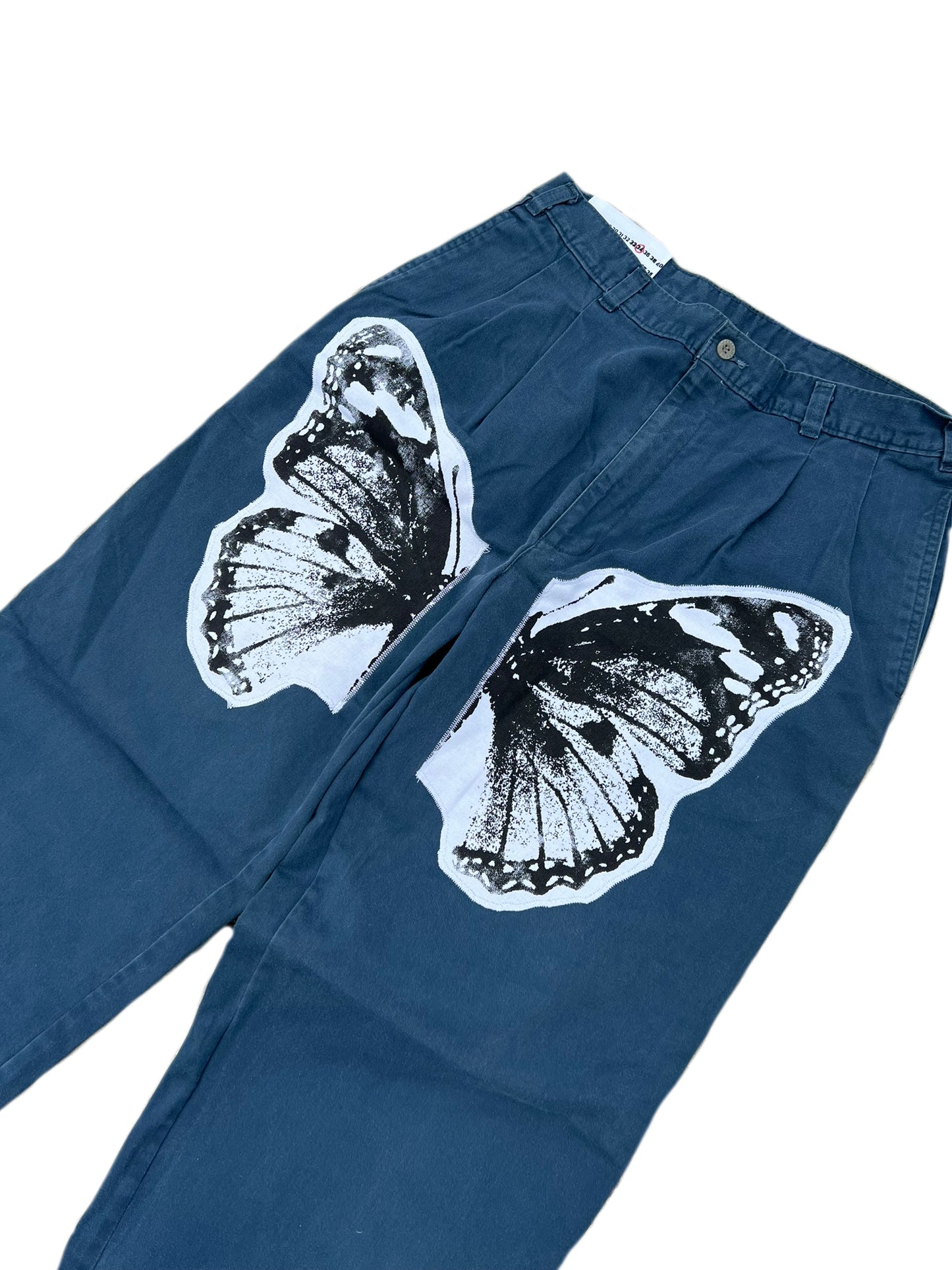 Split Leg Wings Patchwork 2