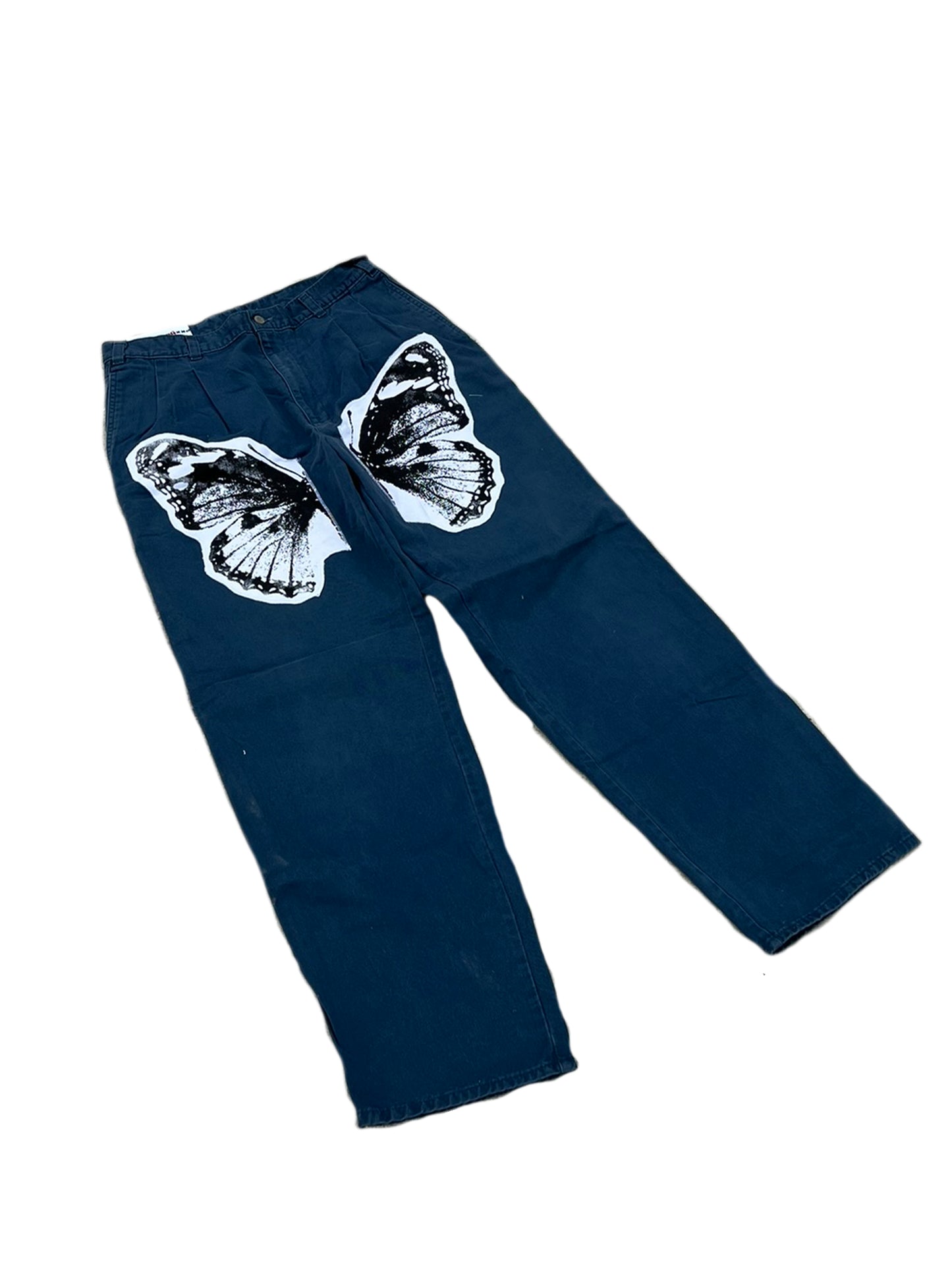 Split Leg Wings Patchwork 2