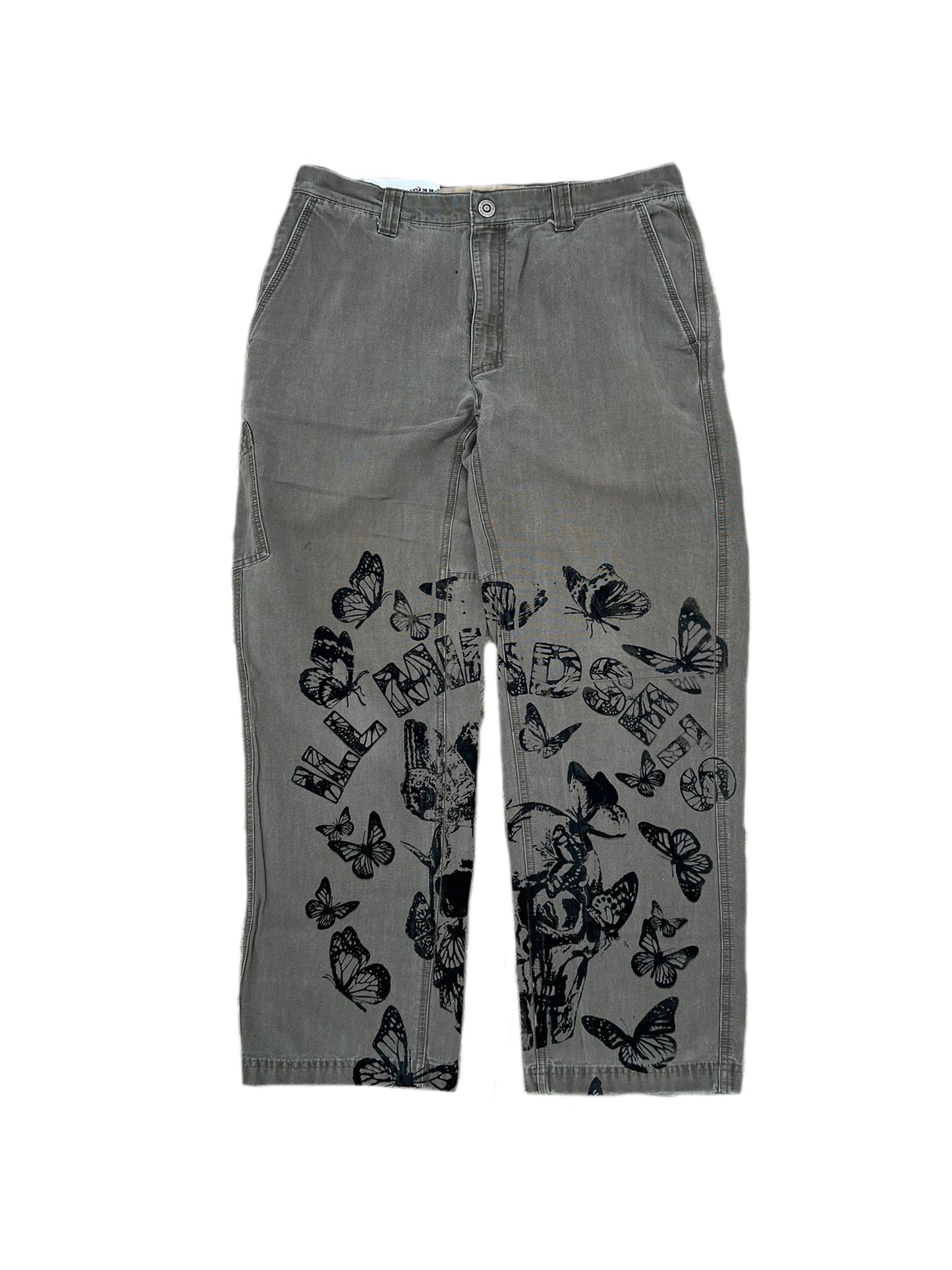 Split Leg Butterflies Print 3