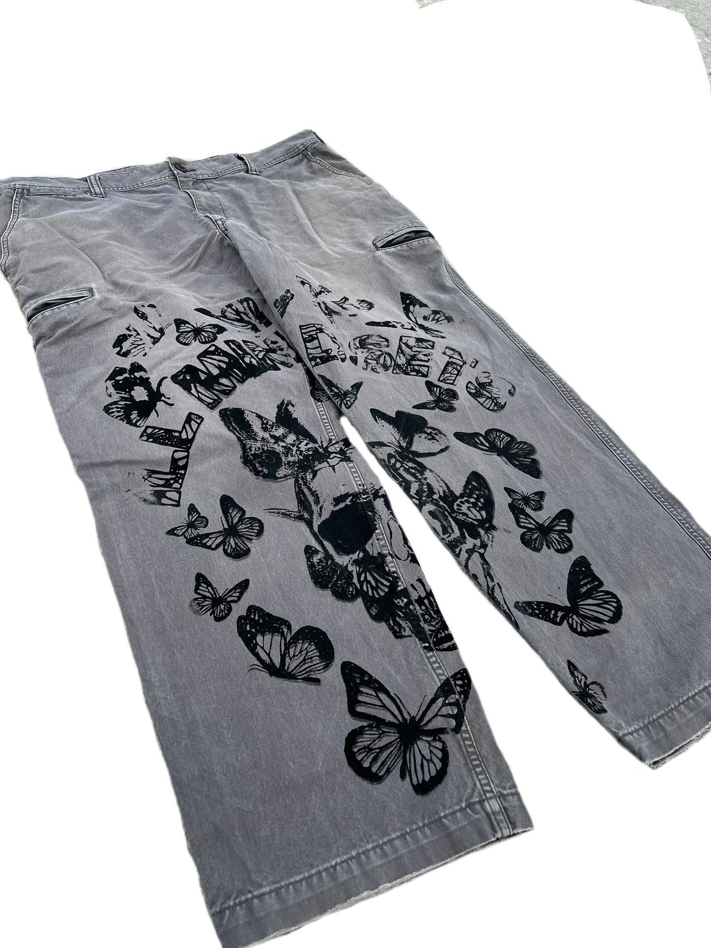 Split Leg Butterflies Print 4