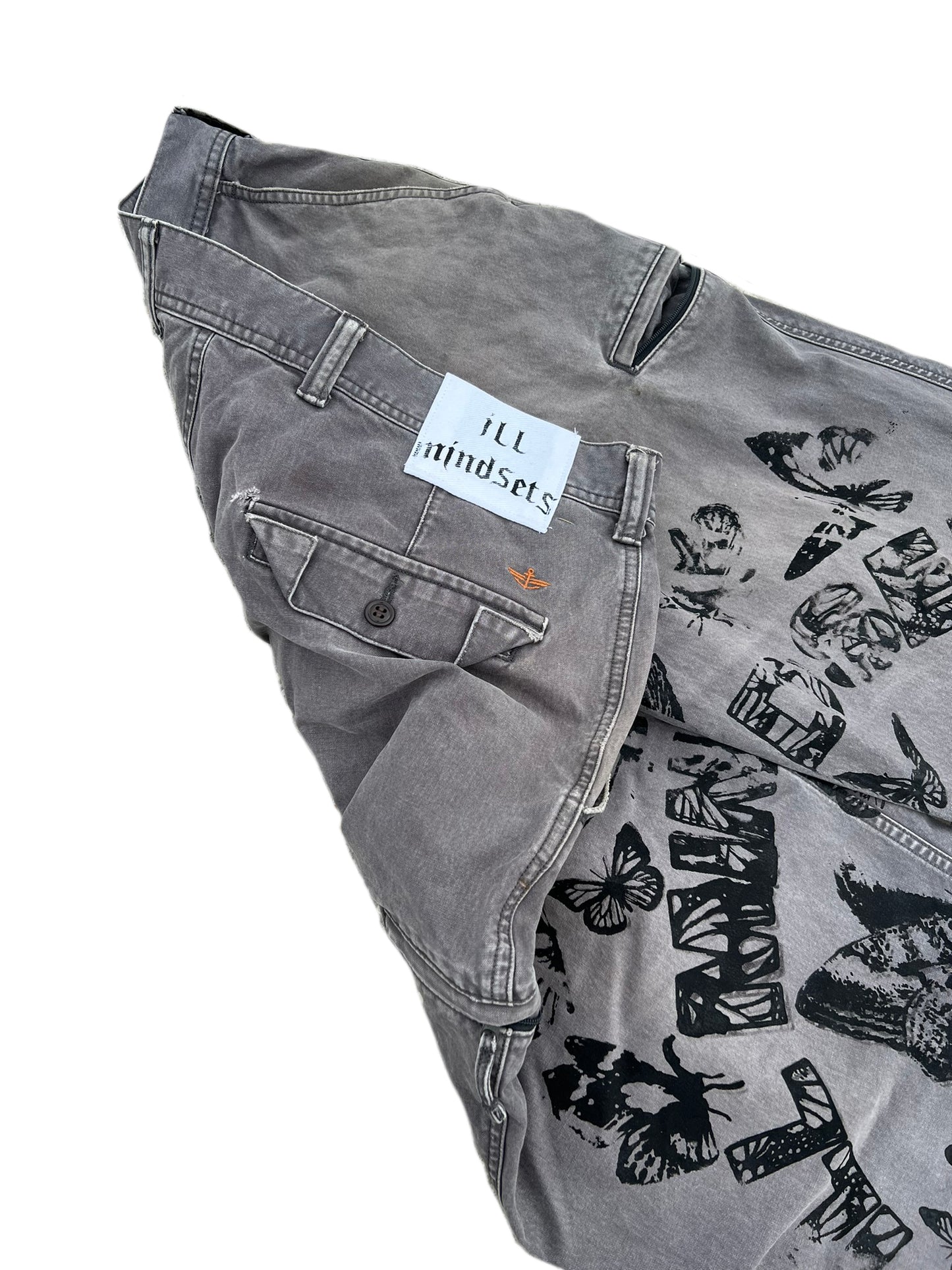 Split Leg Butterflies Print 4