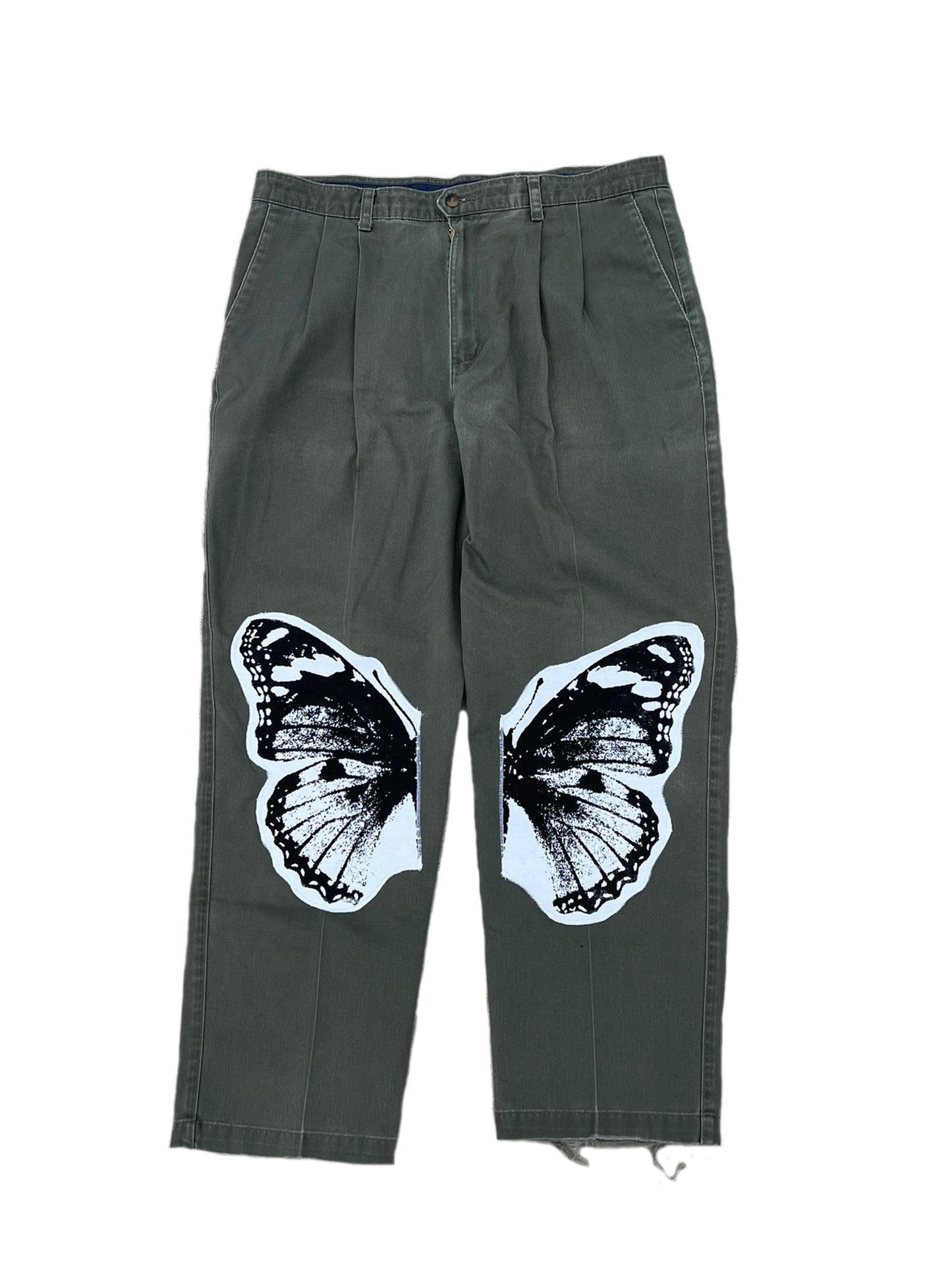 Split Leg Wings Patchwork 6