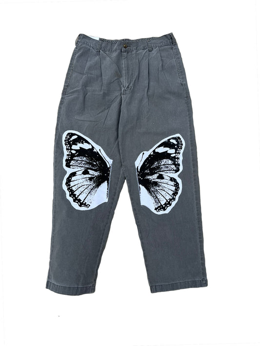 Split Leg Wings Patchwork 1
