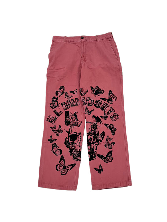 Split Leg Butterflies Print 1