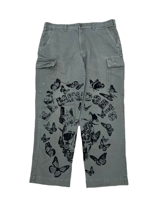 Split Leg Butterflies Print 2
