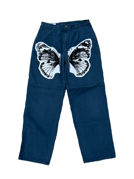 Split Leg Wings Patchwork 2