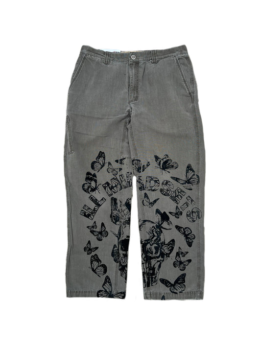 Split Leg Butterflies Print 3