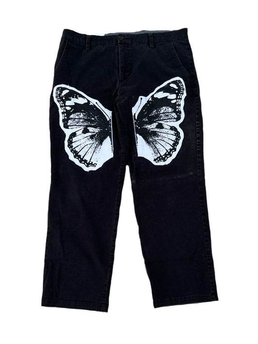 Split Leg Wings Patchwork 4