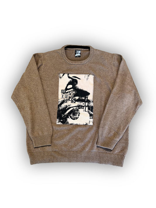 “Desire” Tan Sweater