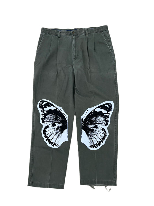 Split Leg Wings Patchwork 6