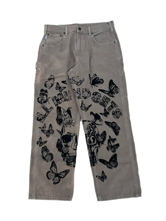 Split Leg Butterflies Print 9