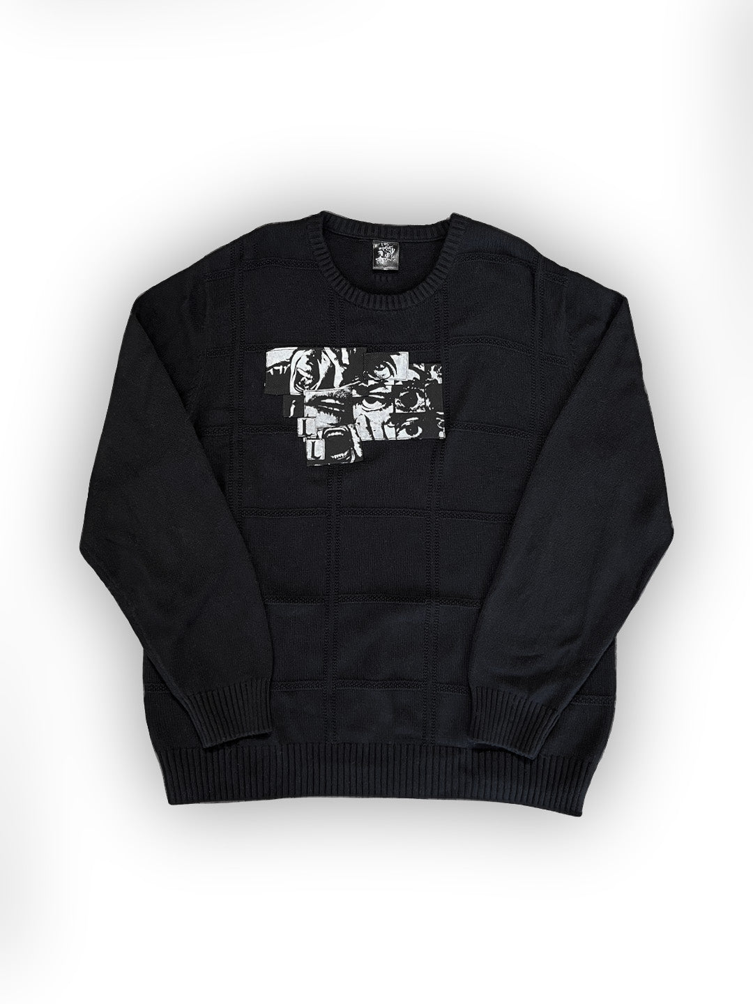 “Agony” Black Sweater