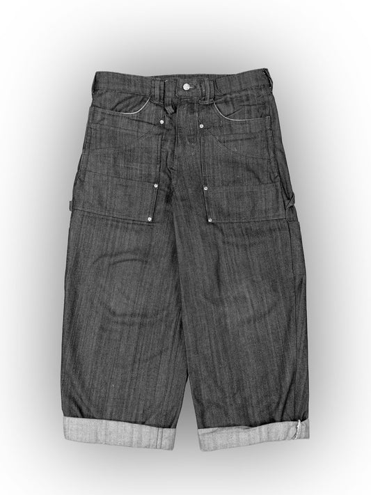 Raw Quad-Pocketed Cone Denim