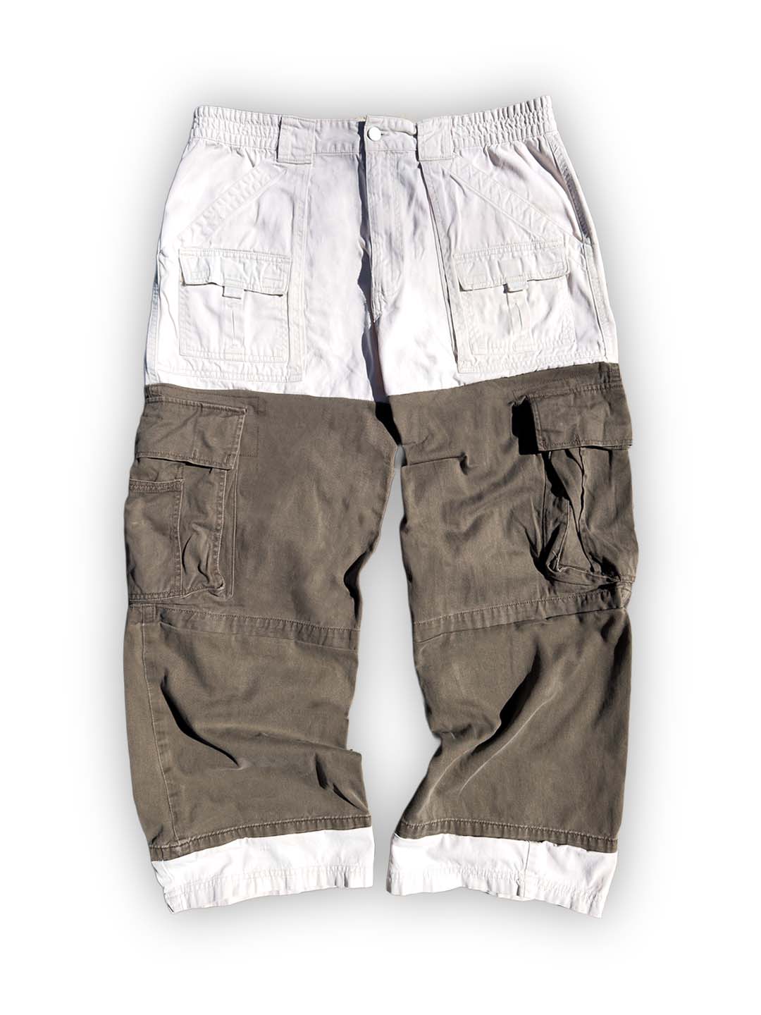 Brown & White Stacked Cargos (1 of 1)
