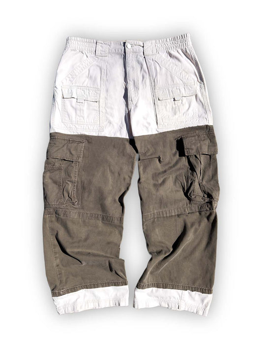 Brown & White Stacked Cargos (1 of 1)