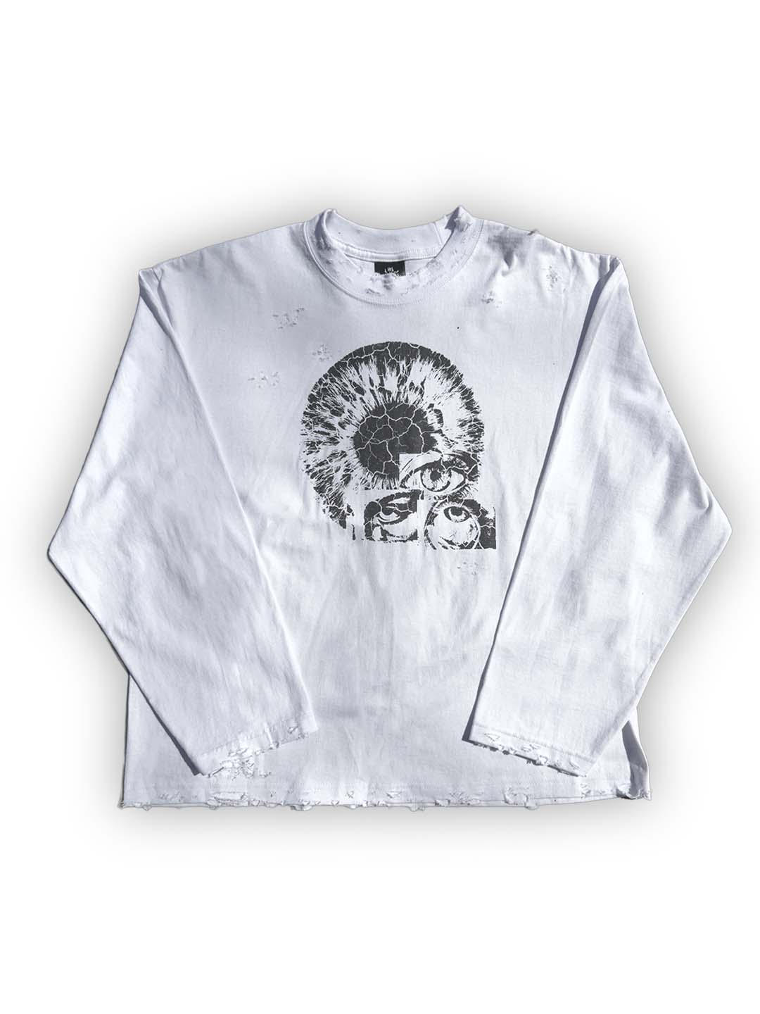 "Insight" Distressed Long Sleeve (1 of 1)