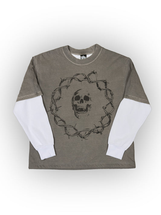 “Bound” Layered Long Sleeve